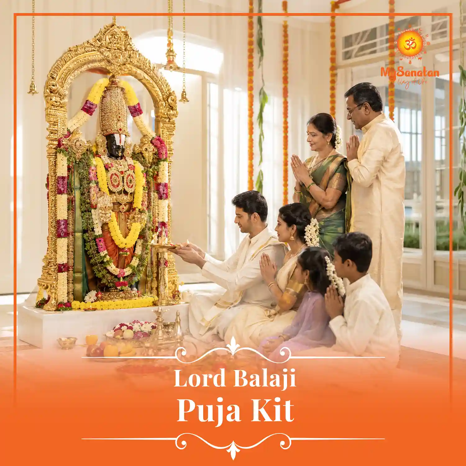 Lord Balaji Puja Kit